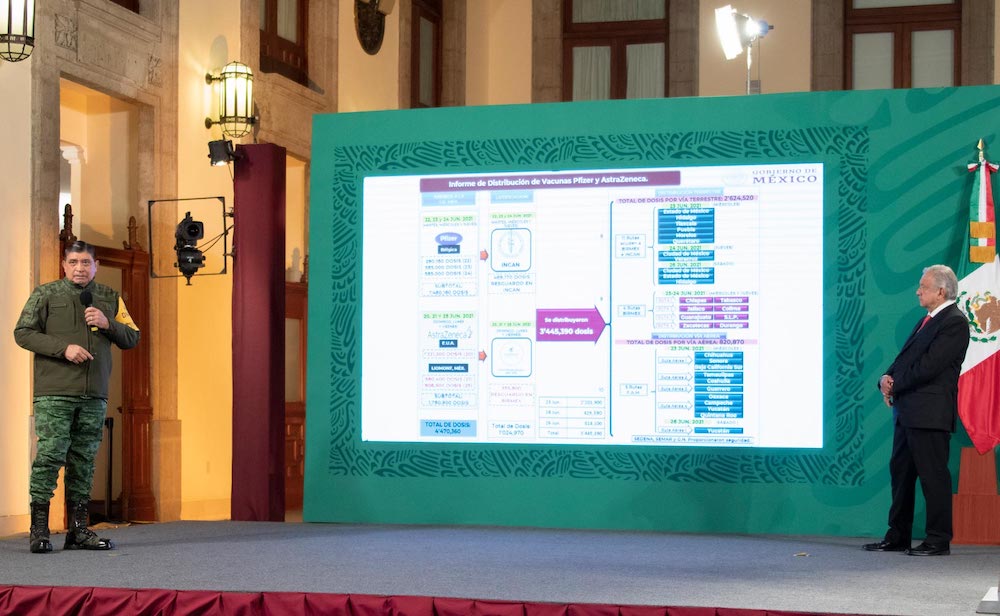 Presidente llama a habitantes de Sonora a vacunarse contra COVID-19