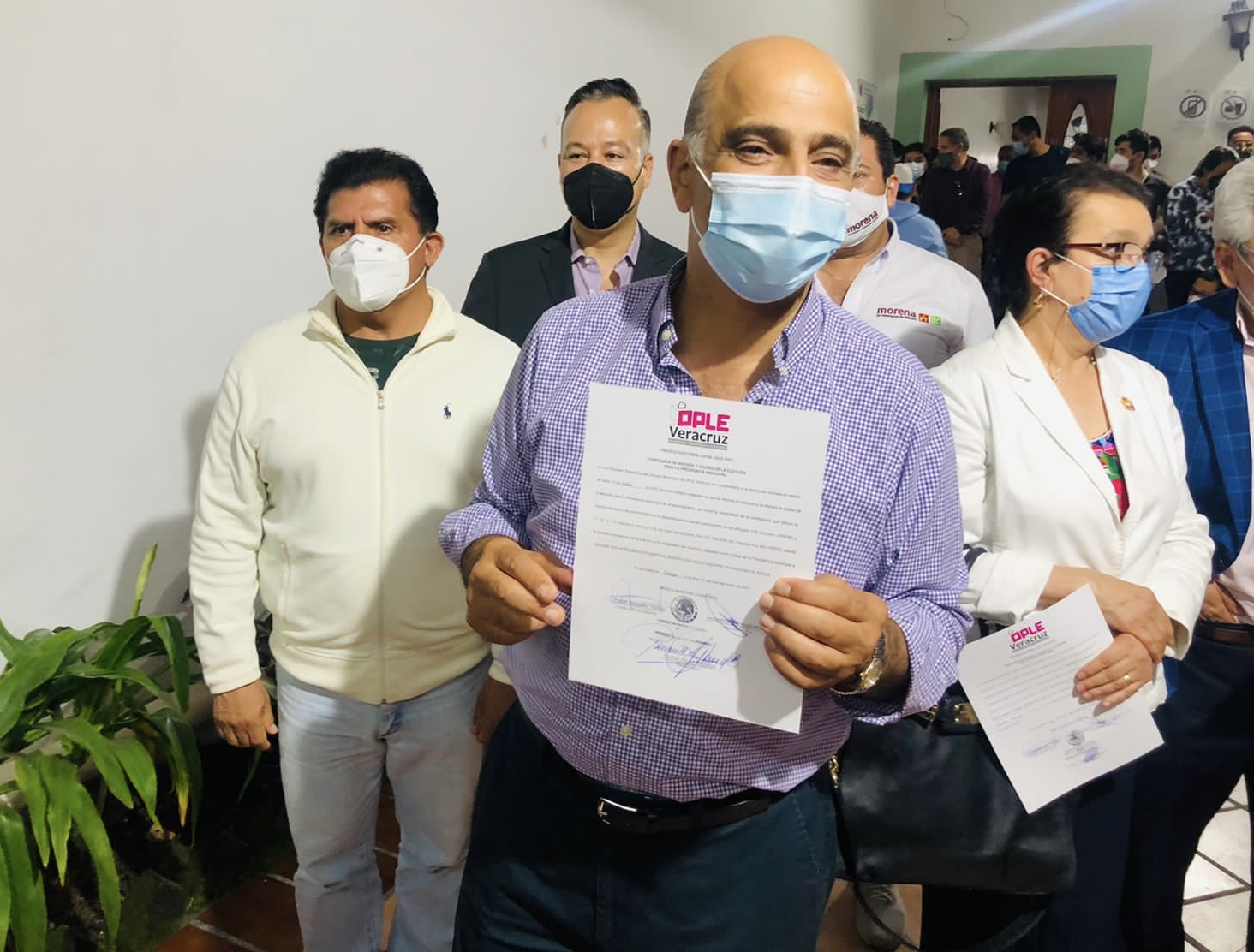 Ricardo Ahued recibió constancia de mayoría como alcalde electo de Xalapa