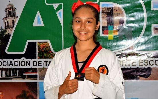 Alexa Castelán competirá en Mundial de Taekwondo Escolar