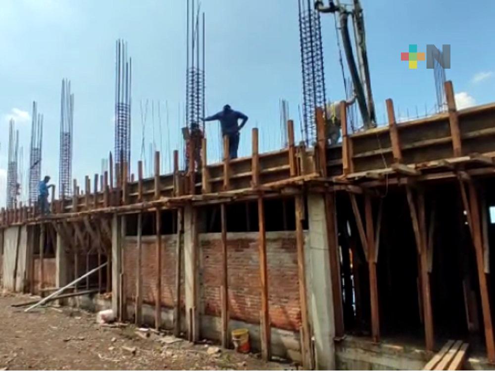 Avance del 60 por ciento en construcción de primera etapa del Conalep Cordóba