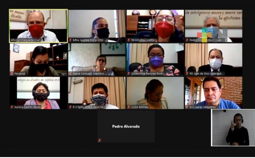 Cabildo de Xalapa aprobó la integración del Comité de Entrega de la Administración Pública 2018-2021