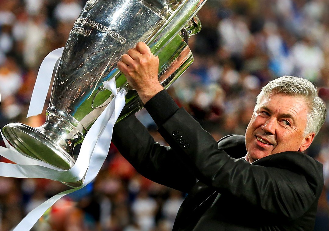 Carlo Ancelotti, regresa a dirigir al Real Madrid