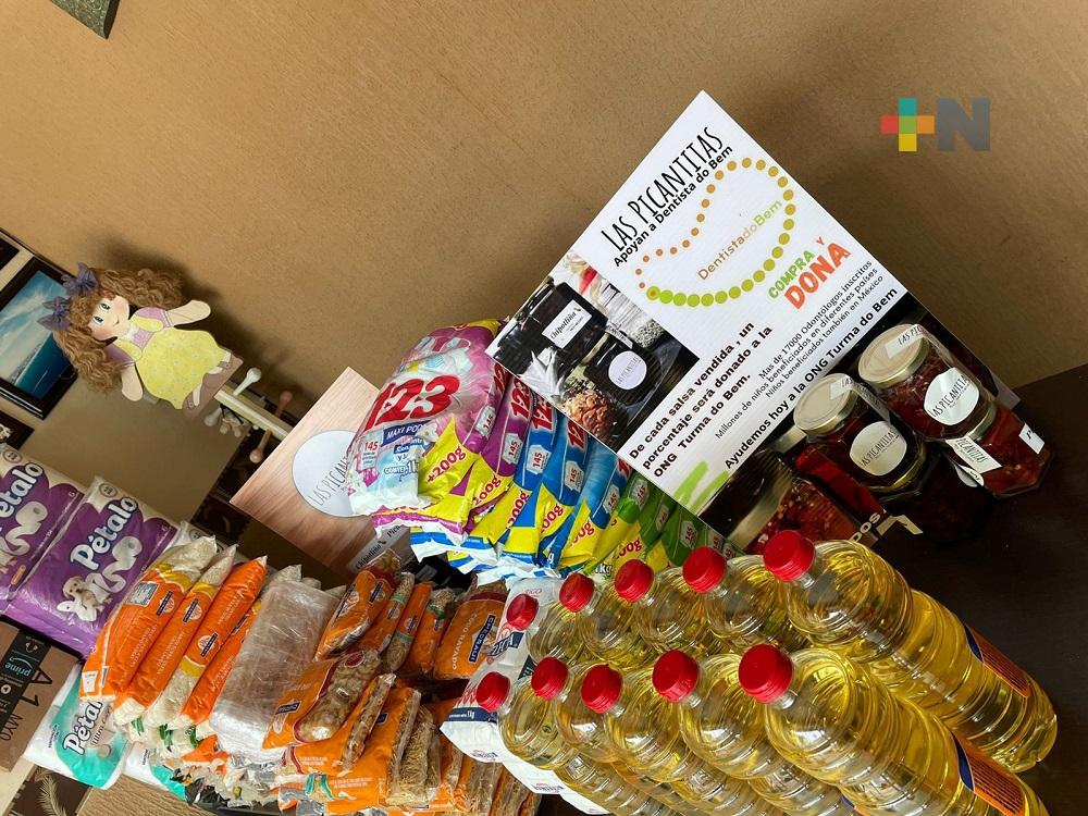 Colectivo Apolonias do Ben continúa con colecta de artículos esenciales para apoyar a mujeres víctimas de violencia