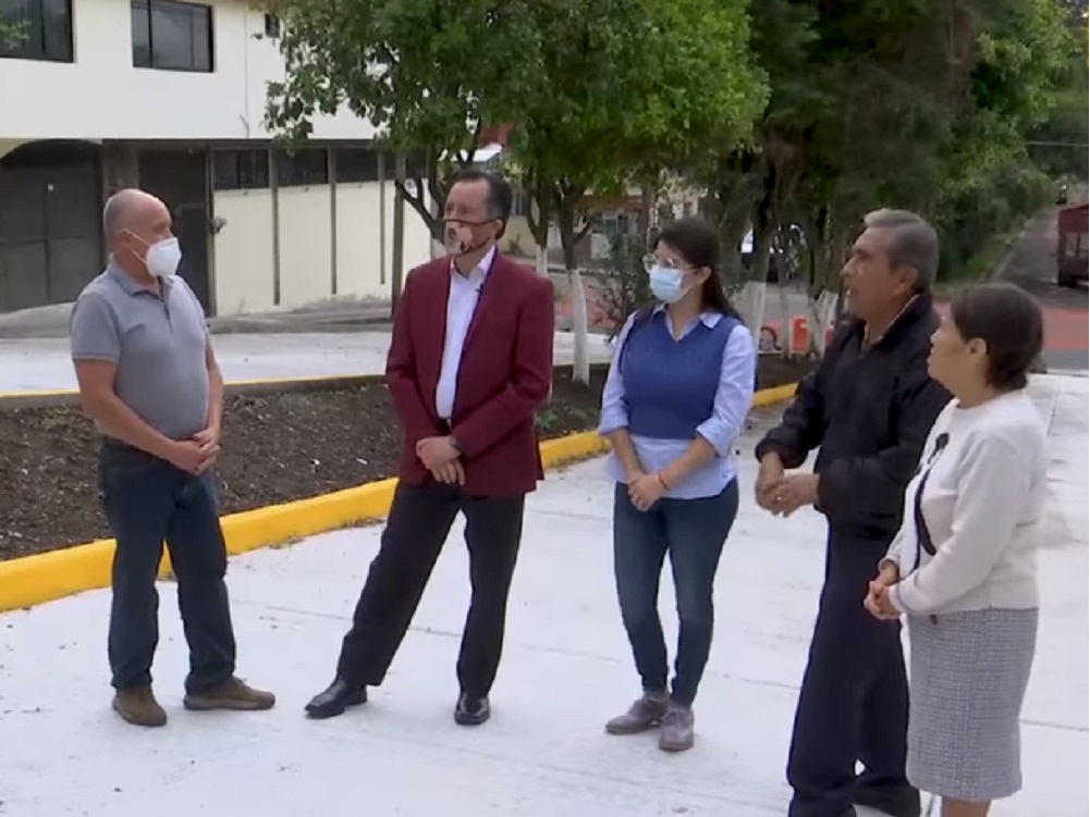 Continúa gobernador Cuitláhuac recorriendo el estado para inaugurar diversas obras