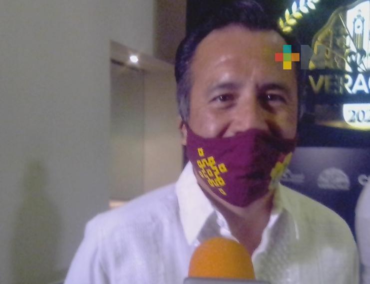 Para finales 2021 se podrían reactivar eventos masivos: gobernador de Veracruz