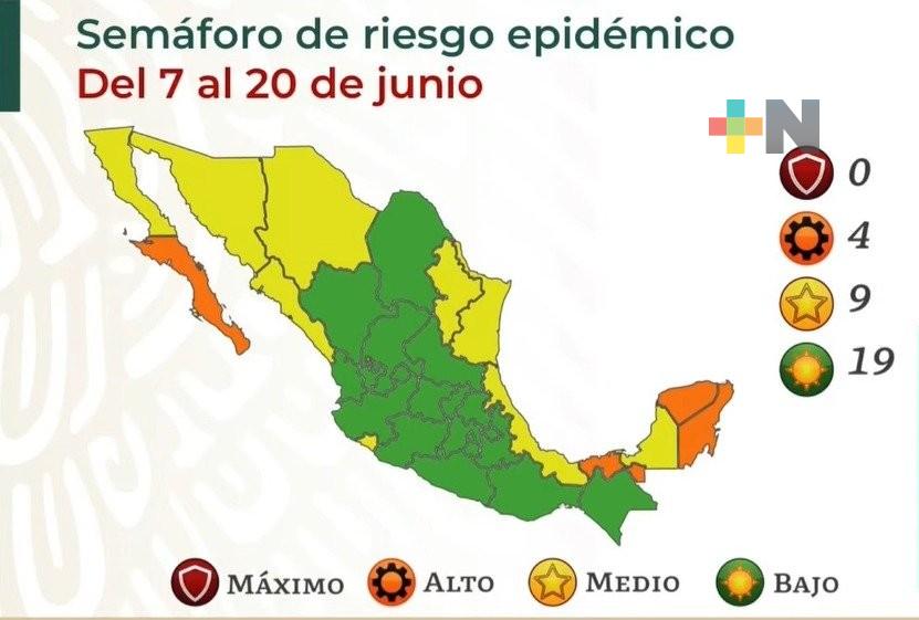 Regresa Veracruz al semáforo amarillo