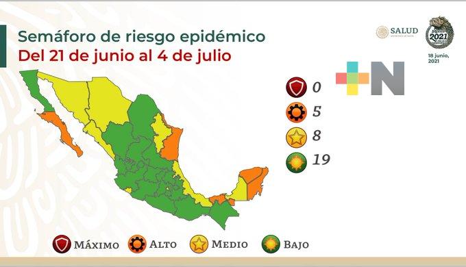 Se mantiene Veracruz en semáforo amarillo