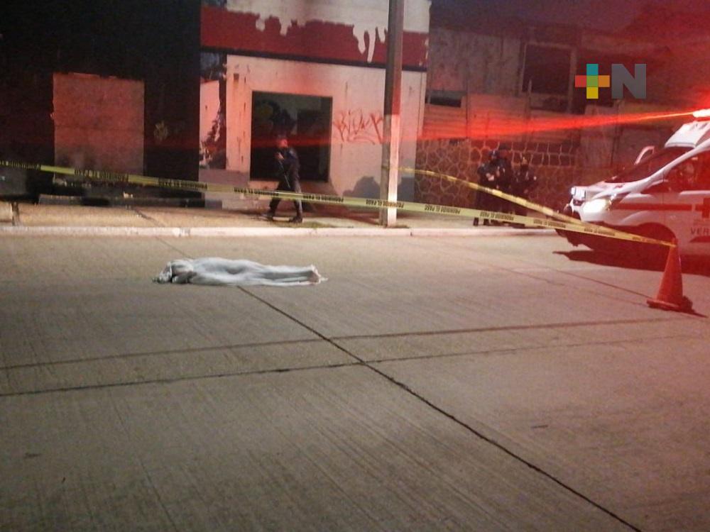 En Coatzacoalcos, muere indigente al ser atropellado por automóvil no identificado
