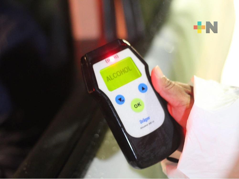En Coatzacoalcos, reiniciarán operativos de alcoholimetría