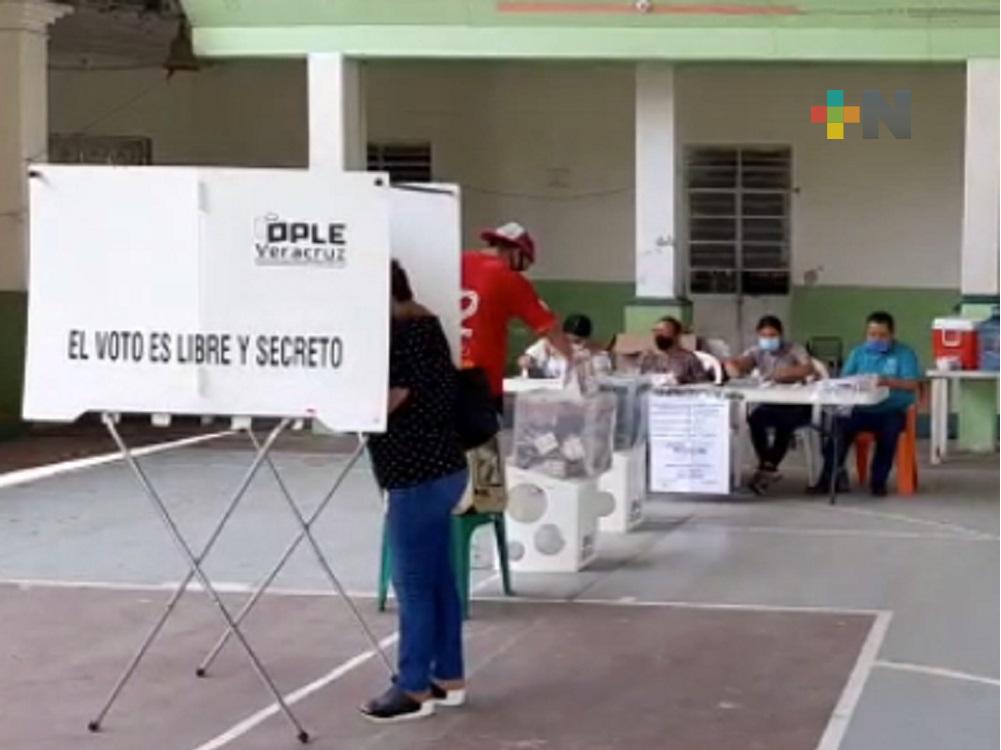En tranquilidad transcurre jornada electoral en región centro-norte de Veracruz