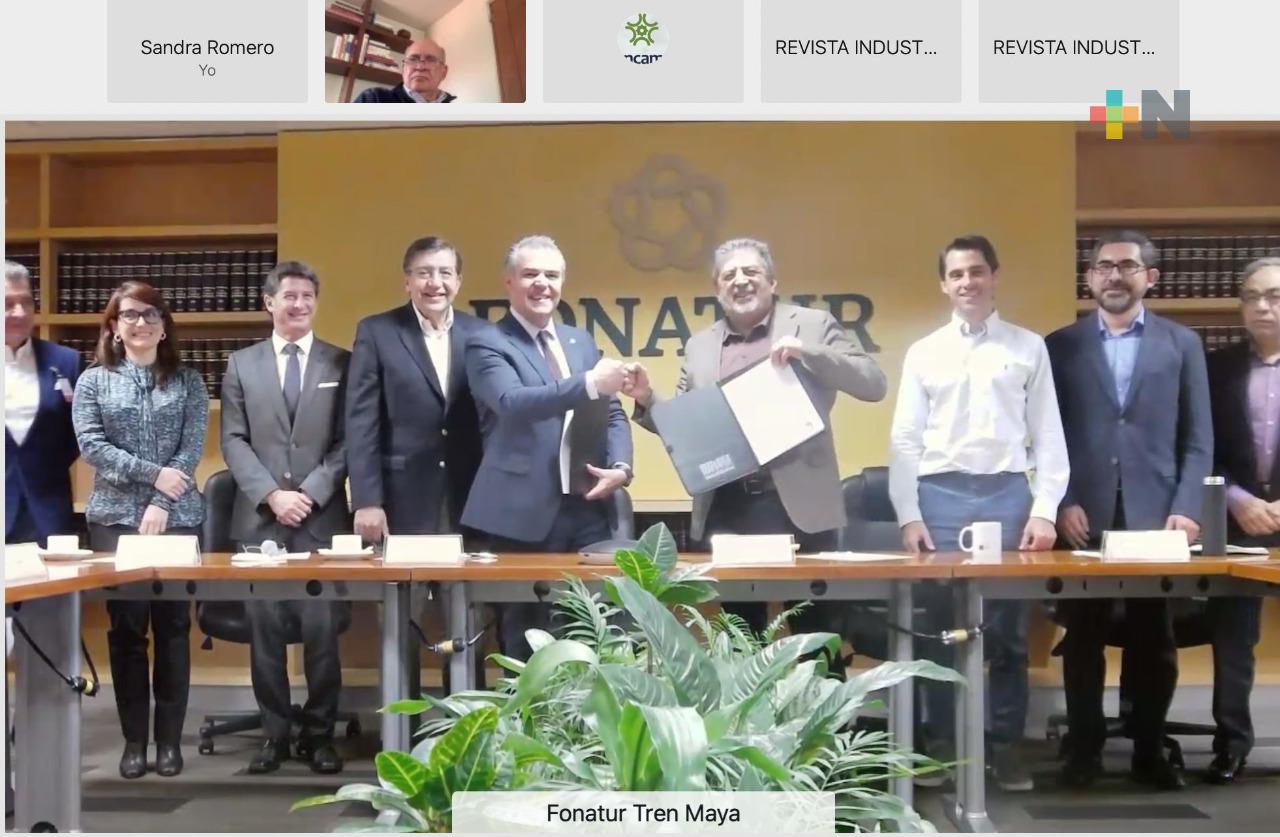 Para impulsar desarrollo económico de región sur-sureste del país, Fonatur y Concamin firman convenio