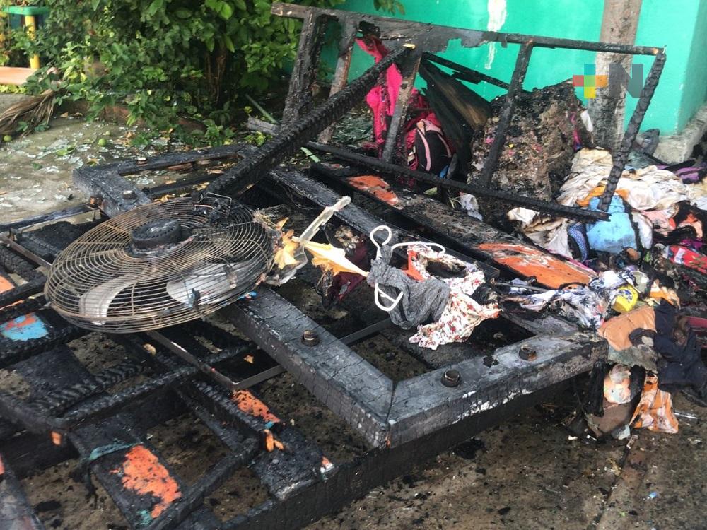 Fuga en tanque de gas provocó explosión, afectando seis viviendas y cuantiosos daños materiales