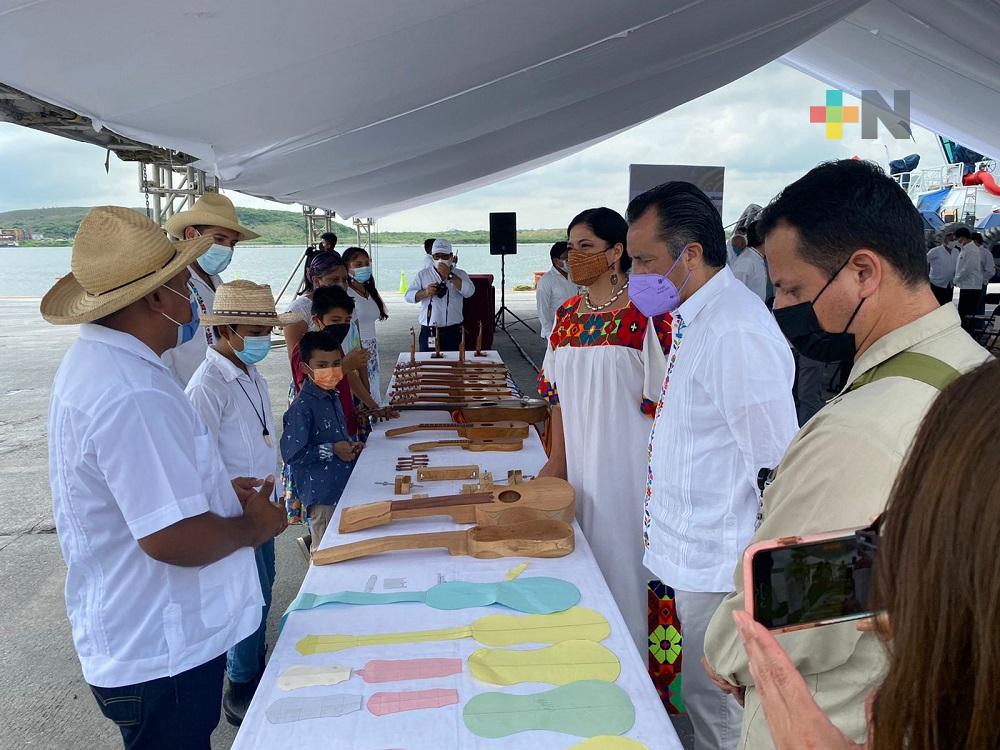 Gobiernos de Veracruz y Oaxaca firmaron convenio de colaboración con Secretaría de Cultura