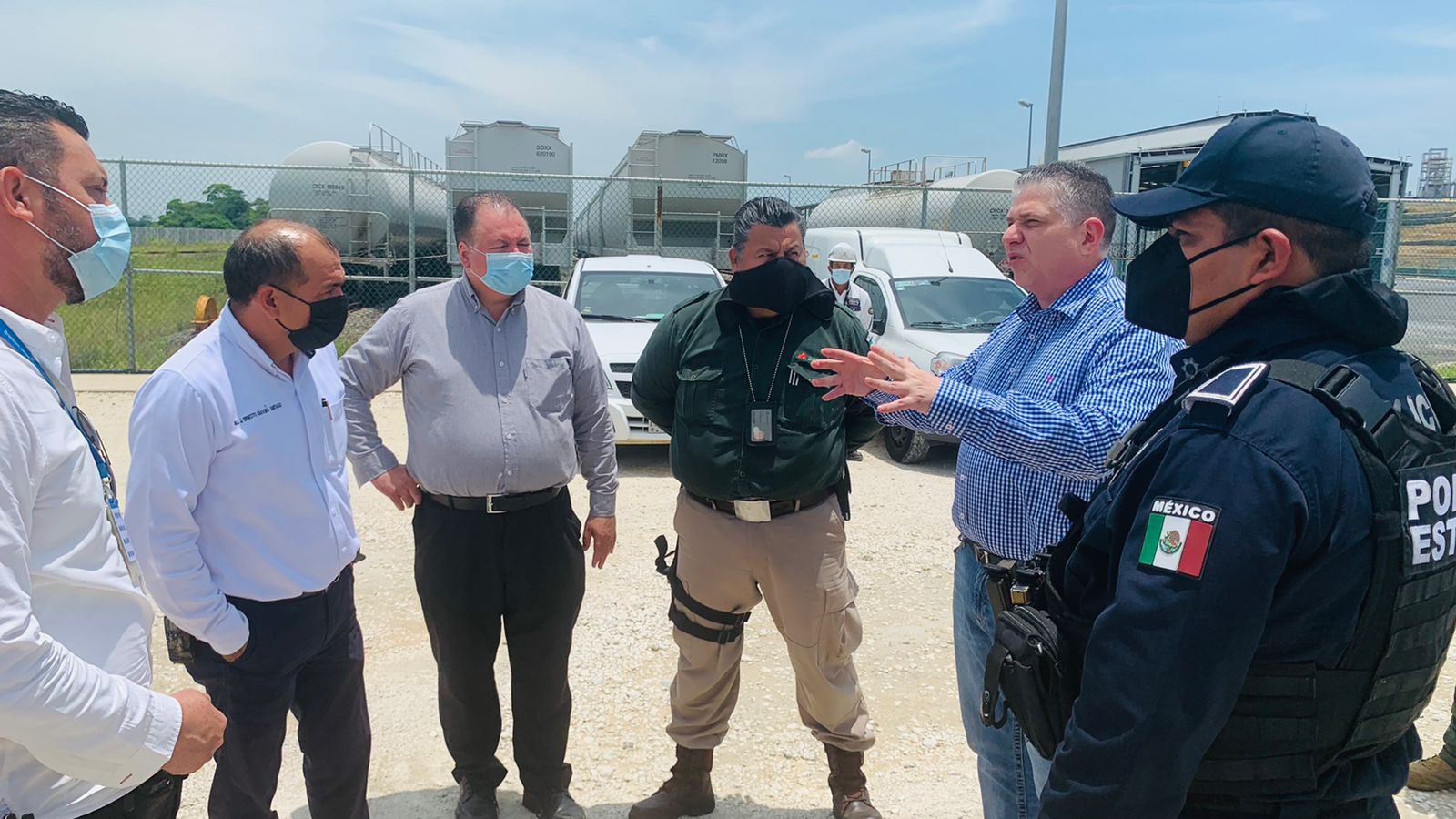 Implementará SSP operativos de seguridad en la zona industrial de Coatzacoalcos