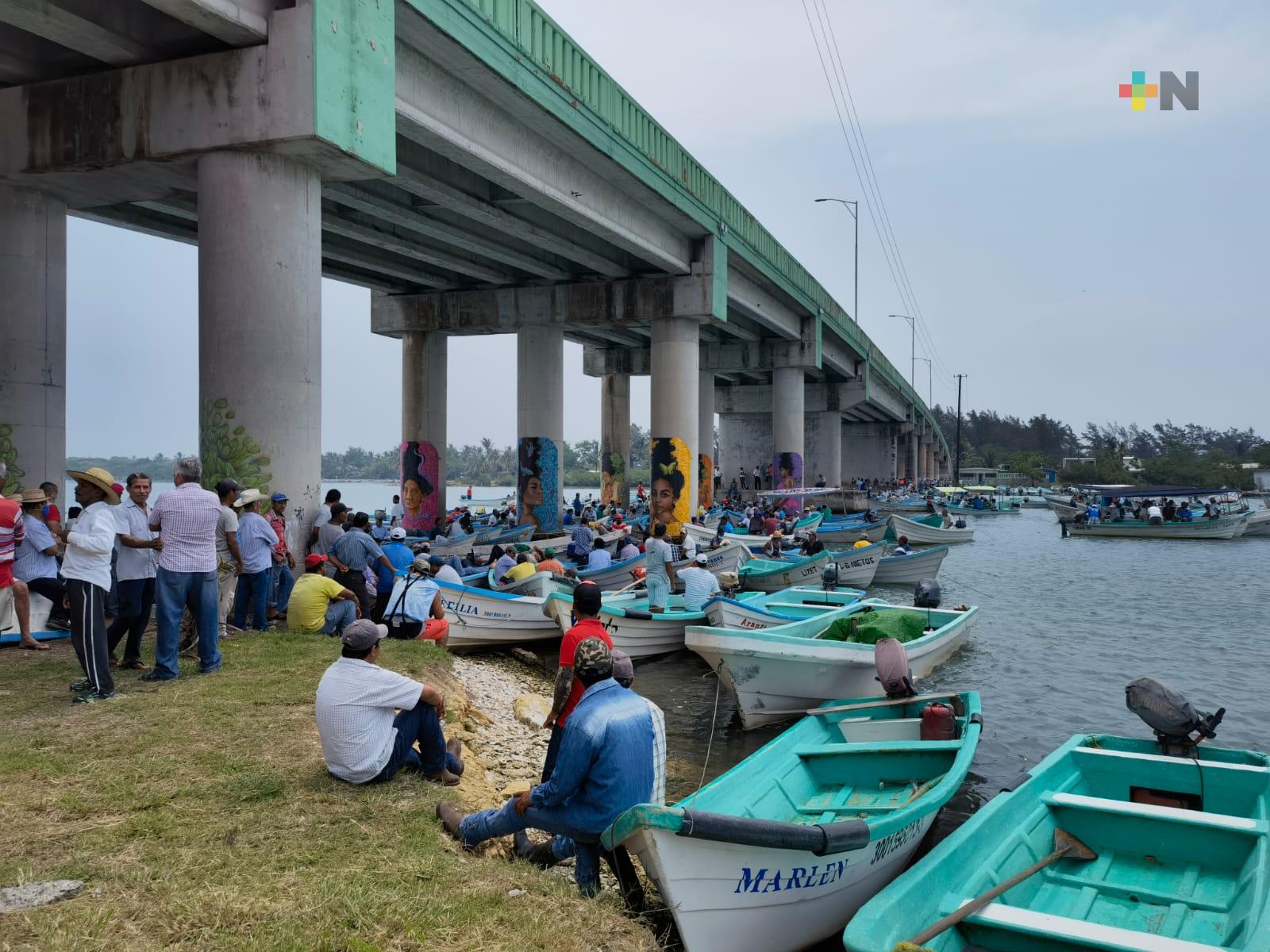 Pescadores de la zona norte de Veracruz piden apoyo ante restricciones por veda