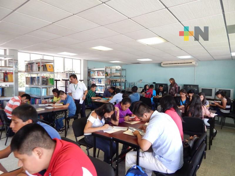 Inversión de 3.5 mdp para incrementar acervo bibliográfico en los 15 planteles CONALEP: SEV