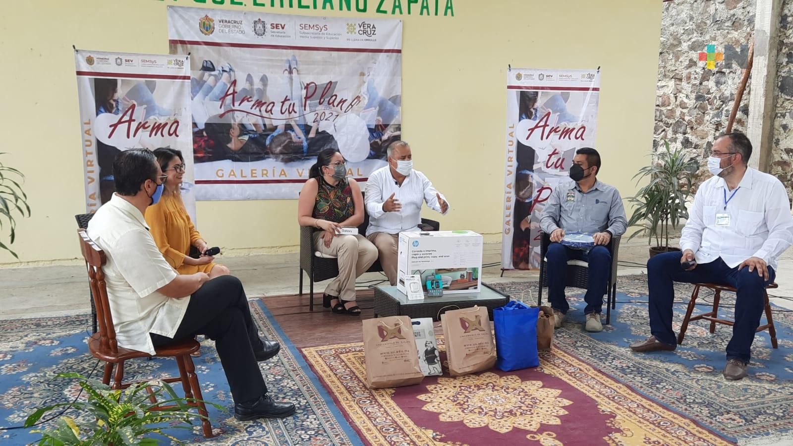 Difunden oferta educativa a través del programa Arma tu Plan