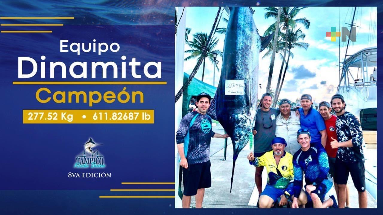 «Dinamita» ganó primera fecha del Circuito de Pesca del Golfo