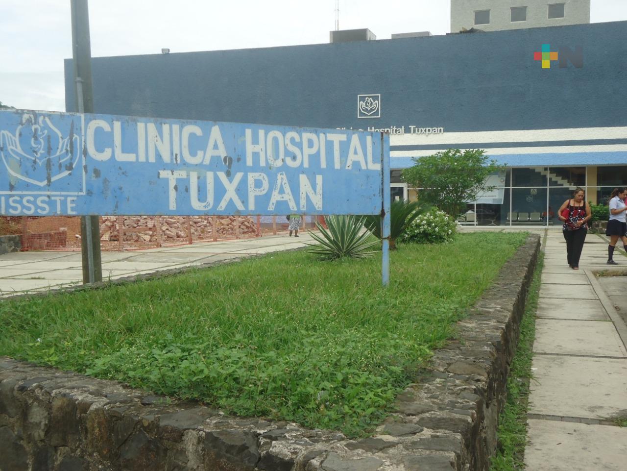 Piden mantenimiento para el área de hemodiálisis del  ISSSTE en Tuxpan