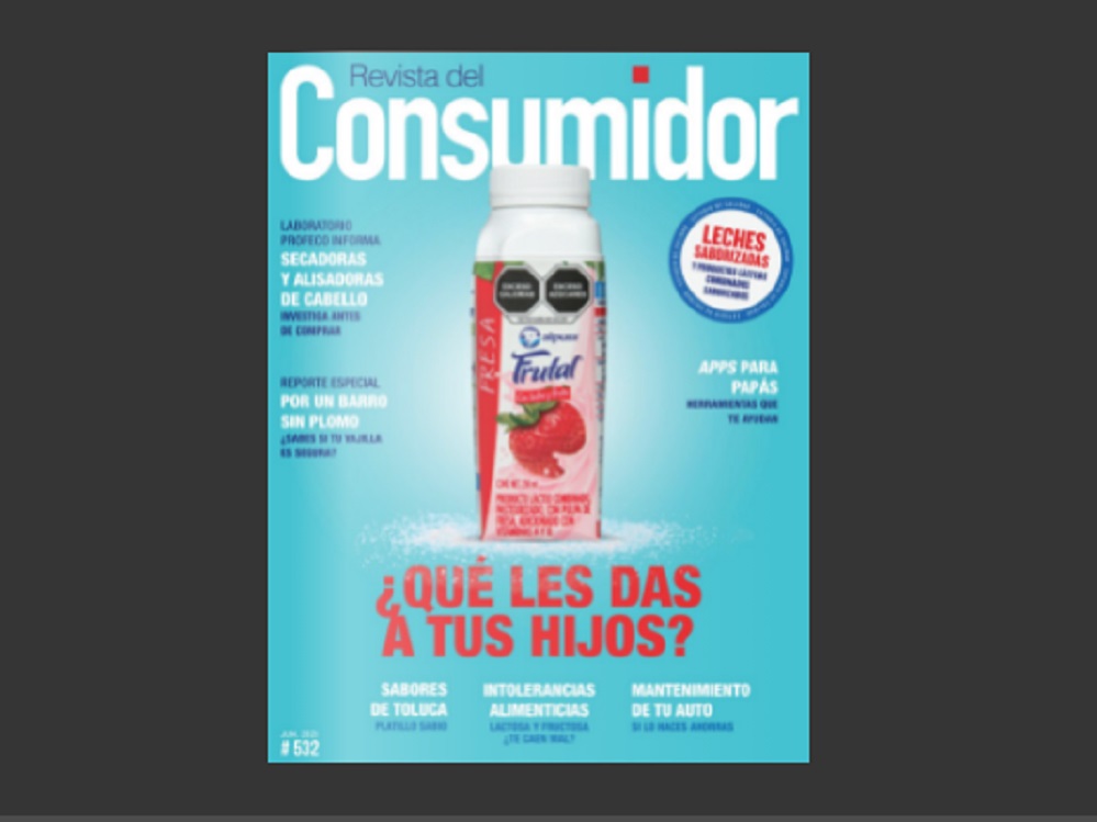 Identifica Profeco leches y productos lácteos saborizados con más grasa y azúcares