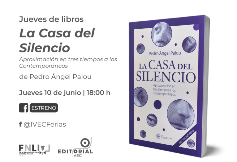 Presenta IVEC edición digital del libro La Casa del Silencio, de Pedro Ángel Palou