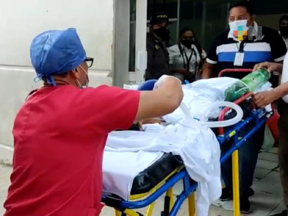 Menor envenenado con pan en Soteapan ya respira por sí solo