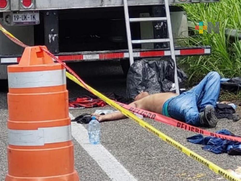Murió asfixiado migrante cuando era trasladado de manera ilegal en el sur de Veracruz