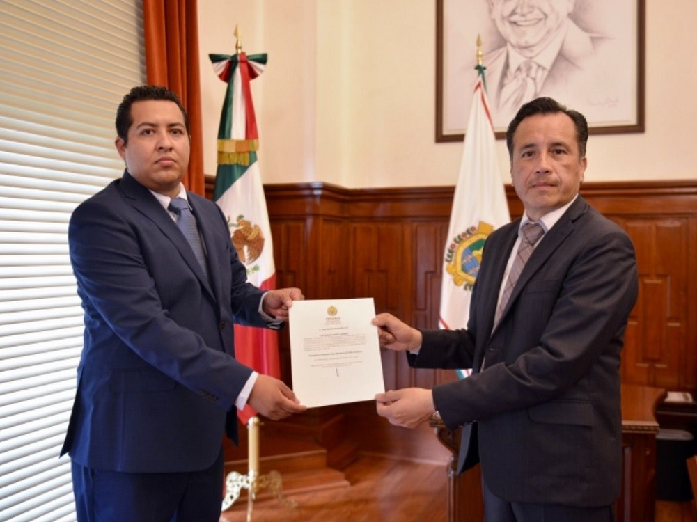 Nombra gobernador Cuitláhuac García a Juan Carlos Contreras, encargado de despacho en Sedema