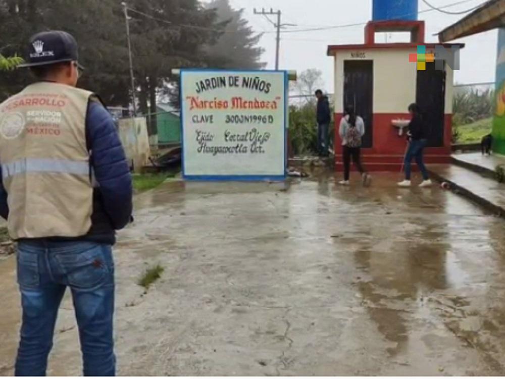 Programa “La escuela es nuestra 2021” llega a la sierra de Huayacocotla