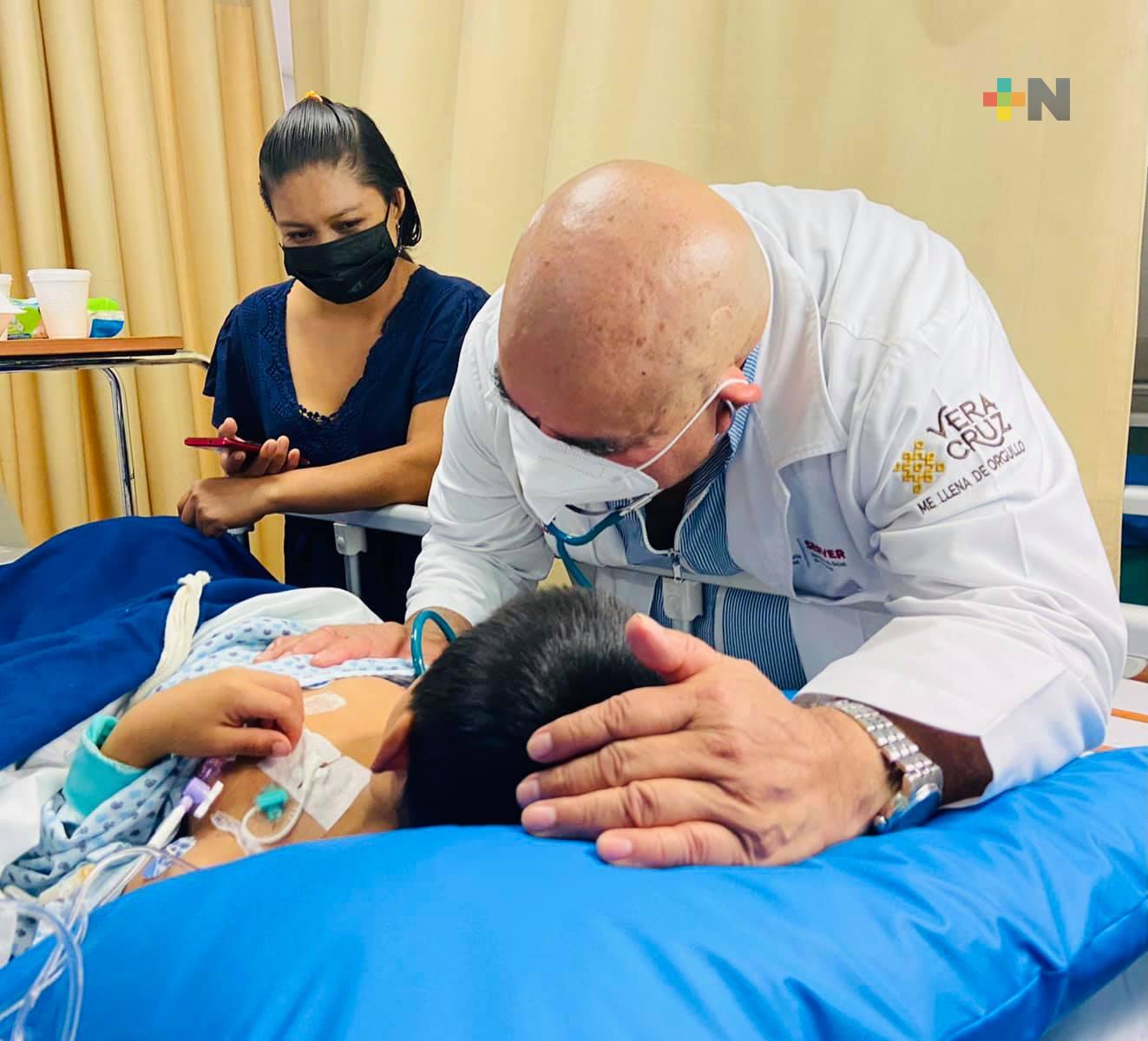 En días, Jacob será dado de alta, informa el secretario de Salud