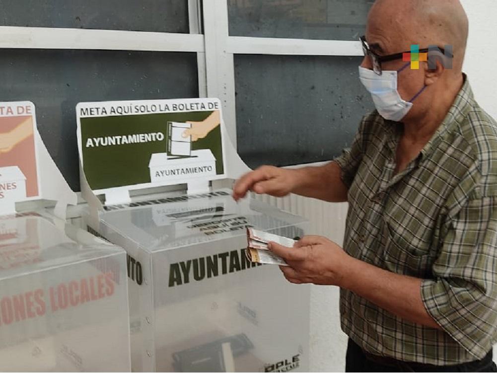 Sin contratiempos inició jornada electoral en zona centro-norte de Veracruz