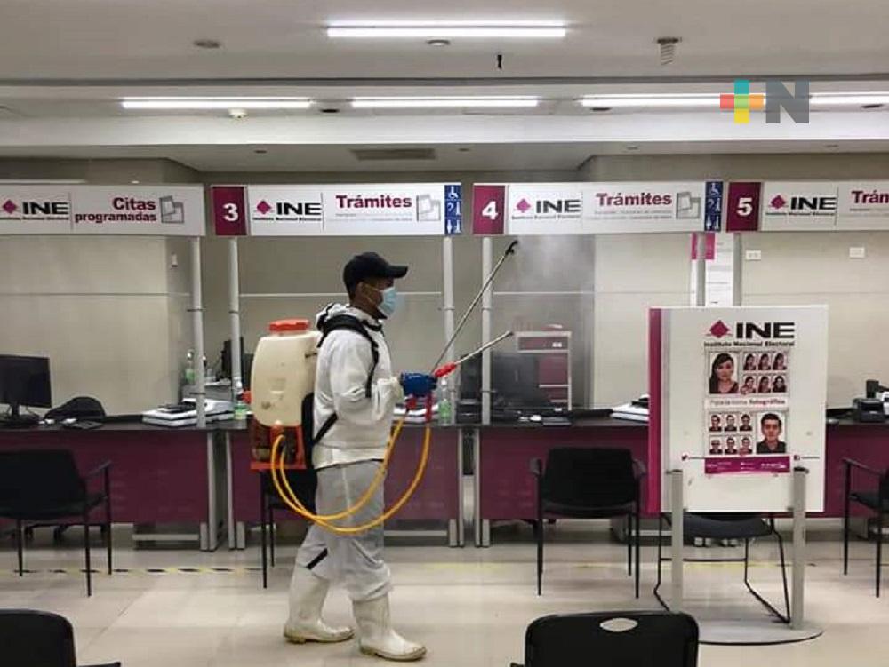 Son seis trabajadores del INE Coatzacoalcos positivos a COVID-19