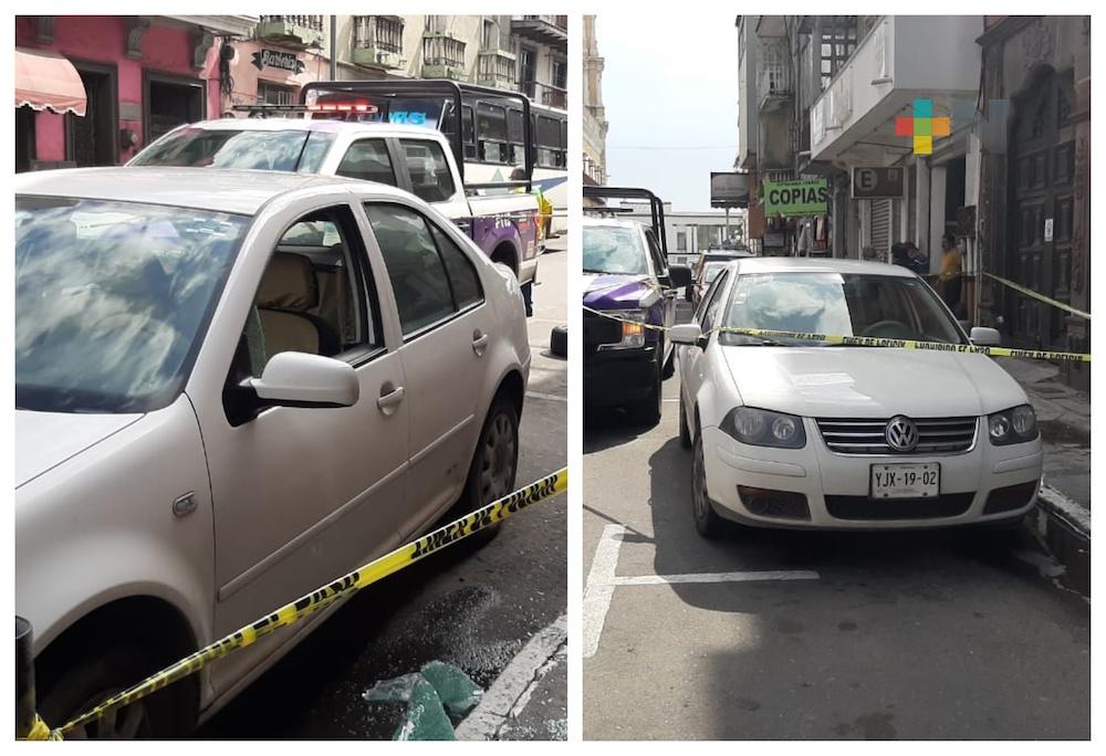 Roban maletín con dinero en Centro Histórico de Veracruz