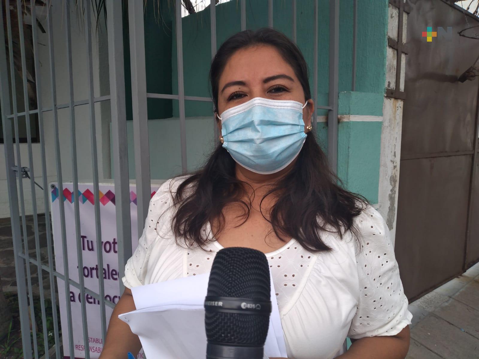 Al inicio de la jornada electoral, no se reportaron incidencias en el Distrito 15 de Veracruz