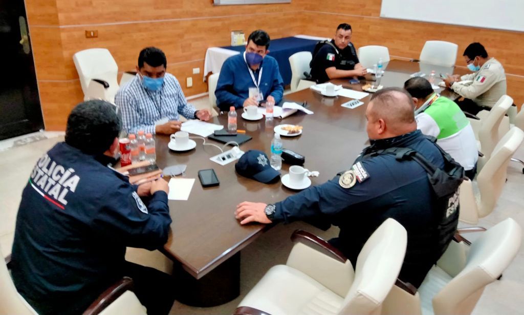 Sostiene SSP reunión de trabajo con integrantes del OPLE Veracruz