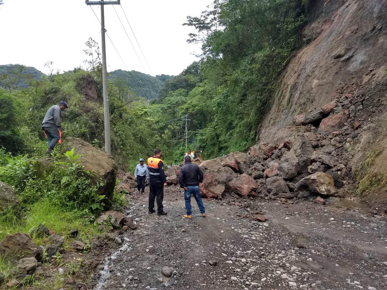 Reporta Protección Civil algunas afectaciones por las lluvias en diferentes municipios de Veracruz