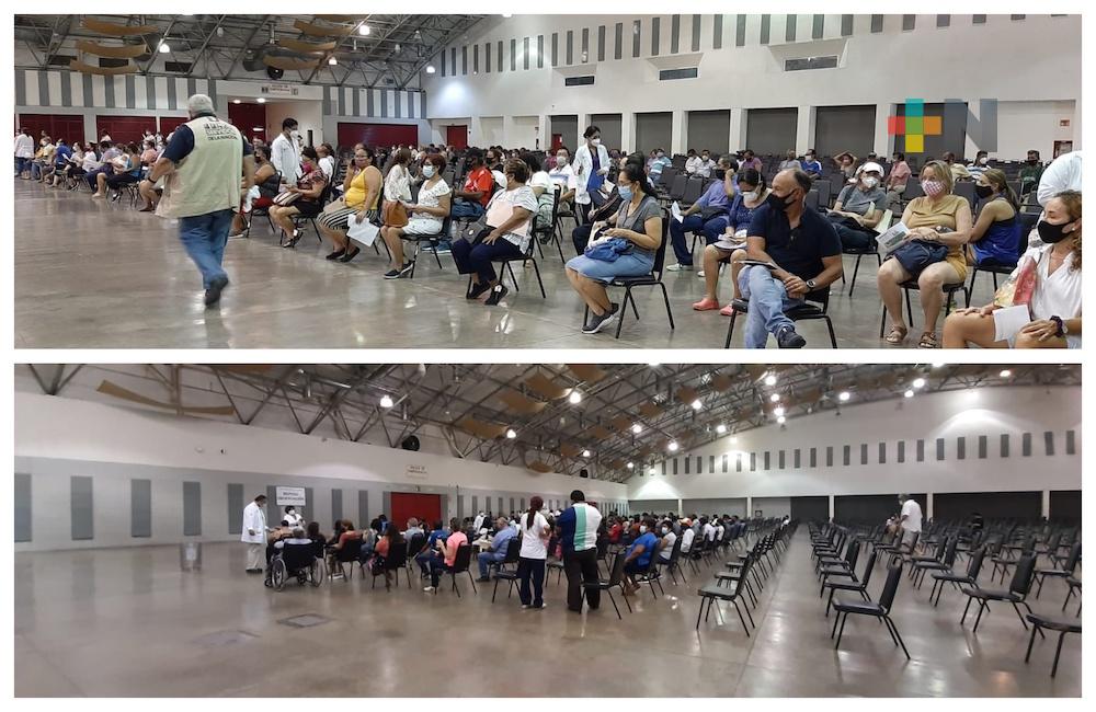 En Boca del Río inició aplicación de segunda dosis de vacuna anticovid para personas de 50 a 59 años