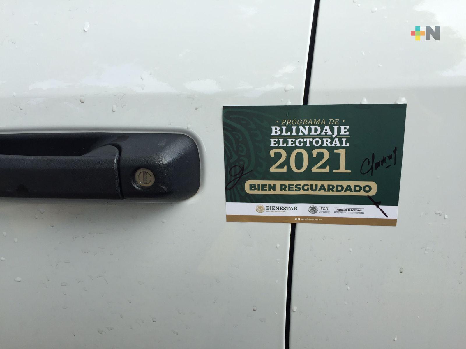 Por blindaje electoral, resguardan 259 vehículos de la Secretaría de Bienestar en el estado de Veracruz