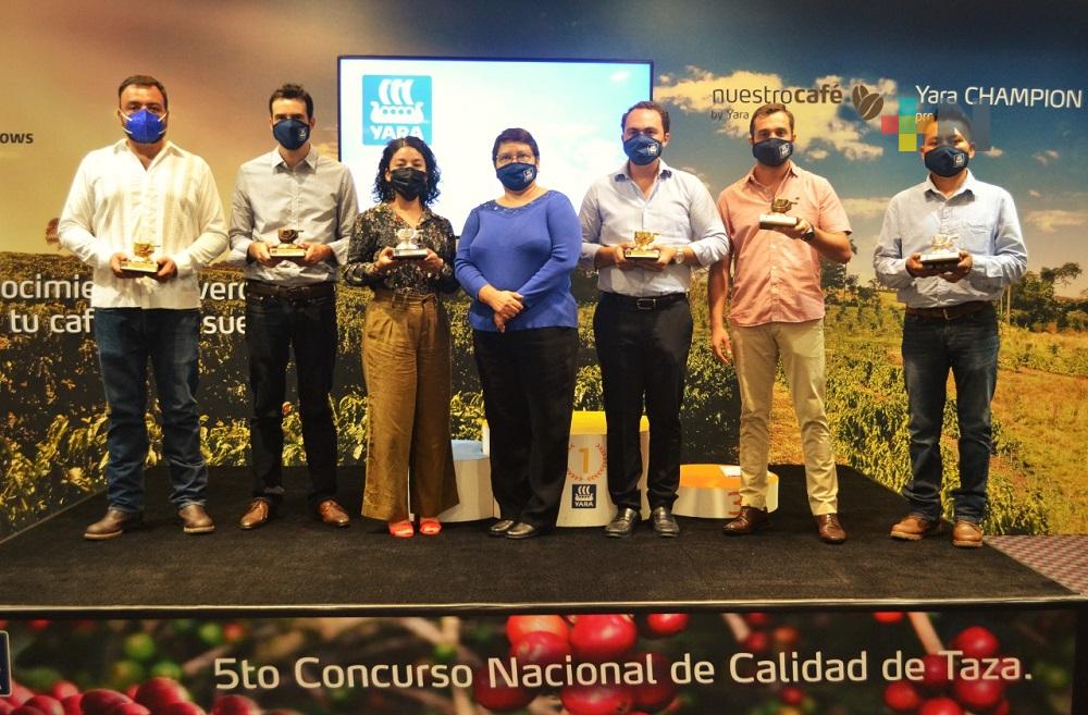 Café veracruzano, distinguido en el concurso nacional de Calidad de Taza 2021