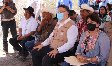 Con ceremonia a la Madre Tierra, inicia construcción de la Universidad del Pueblo Yaqui
