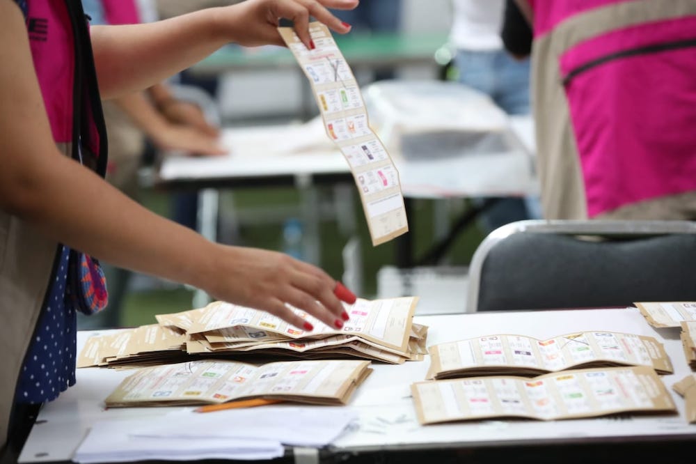 Consejo Distrital 10 de Xalapa inicia recuento de votos para diputado federal