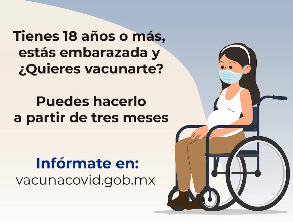 Mujeres embarazadas de 18 a 39 años de edad ya pueden registrarse para próxima inoculación contra COVID-19