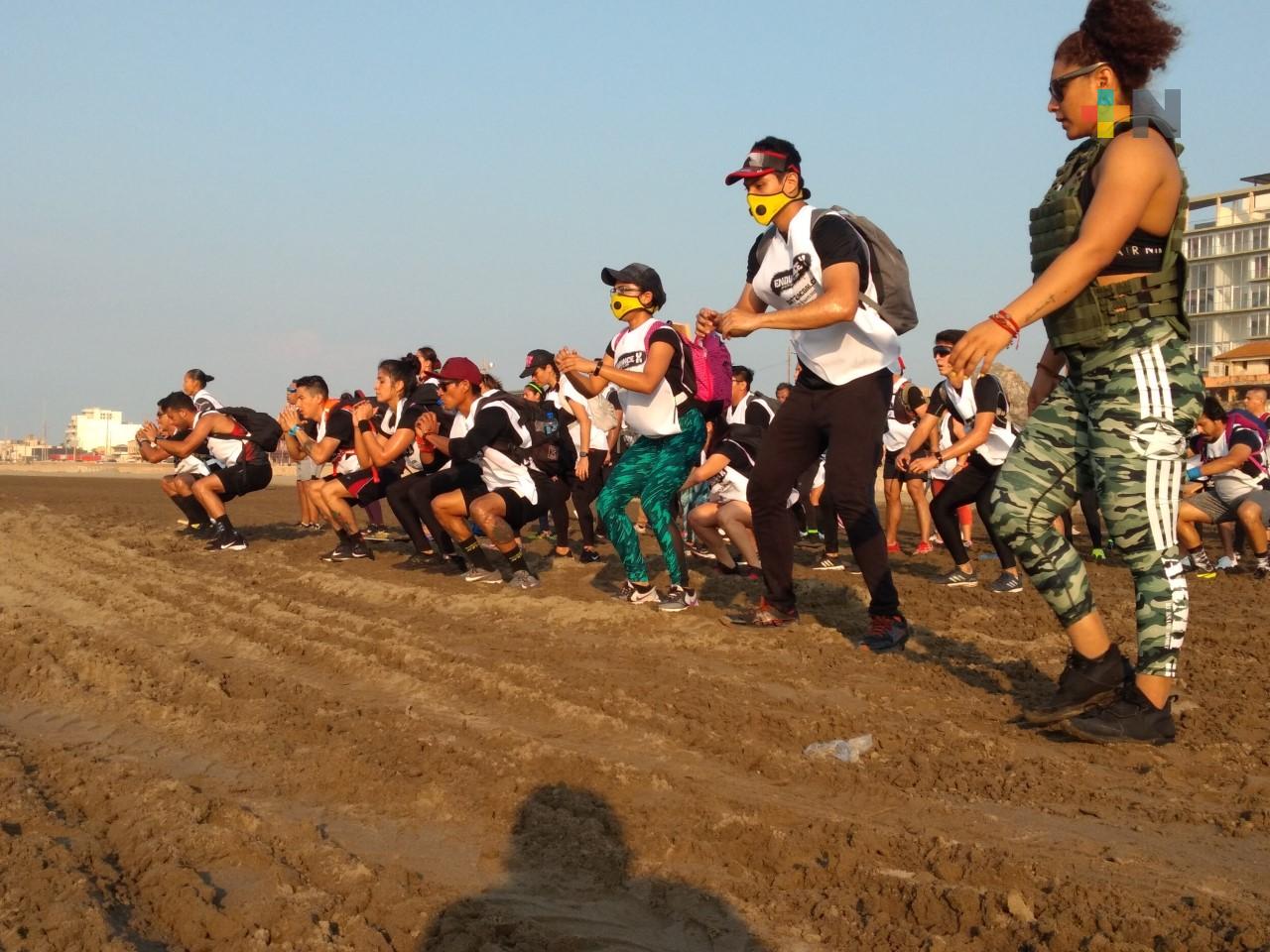 En Coatza, realizaron el reto extremo Endurance X