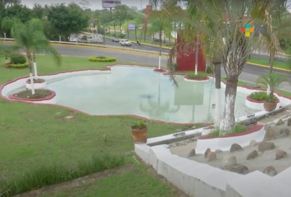 Continúan acciones para embellecer áreas verdes en Xalapa