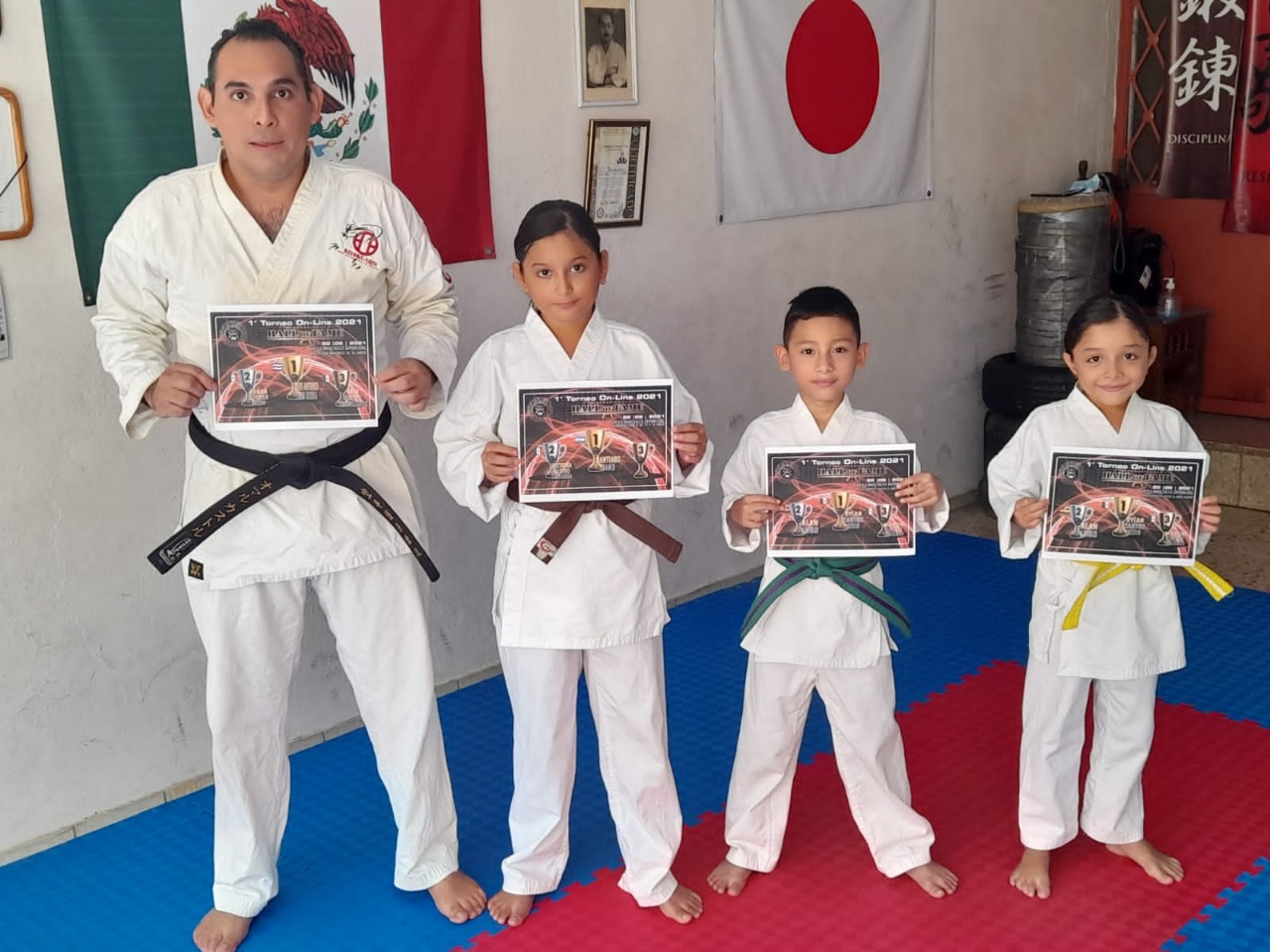 Kizoku-Shin Mina ganó oro, plata y bronce en Torneo Hall of Fame