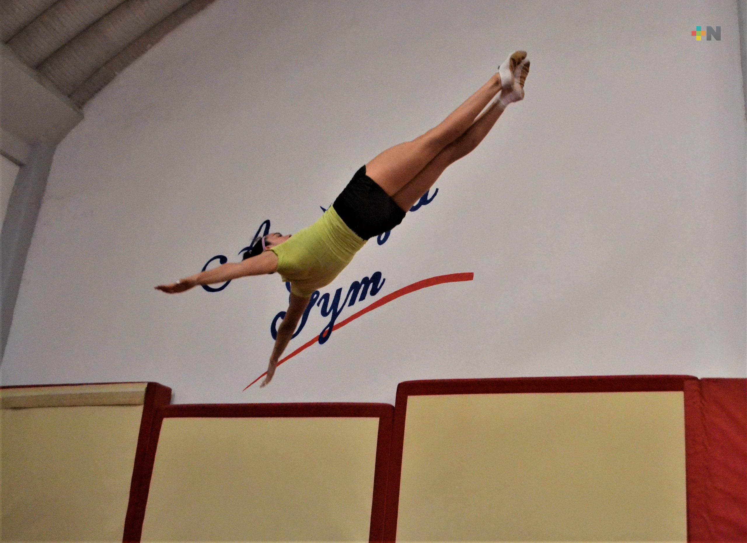 Mariola García brilló en el Panamericano de Trampolín