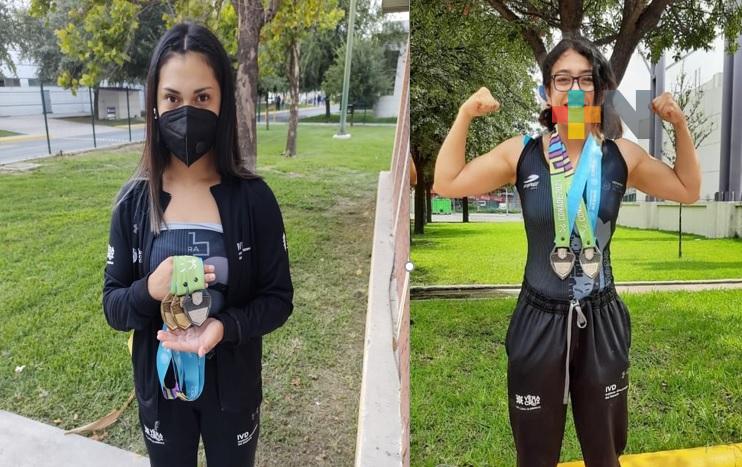 Yaretzy Parra y Amairani Martínez felices por su participación en Nacionales CONADE