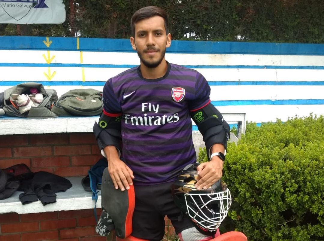 Portero veracruzano a Selección Nacional de Hockey