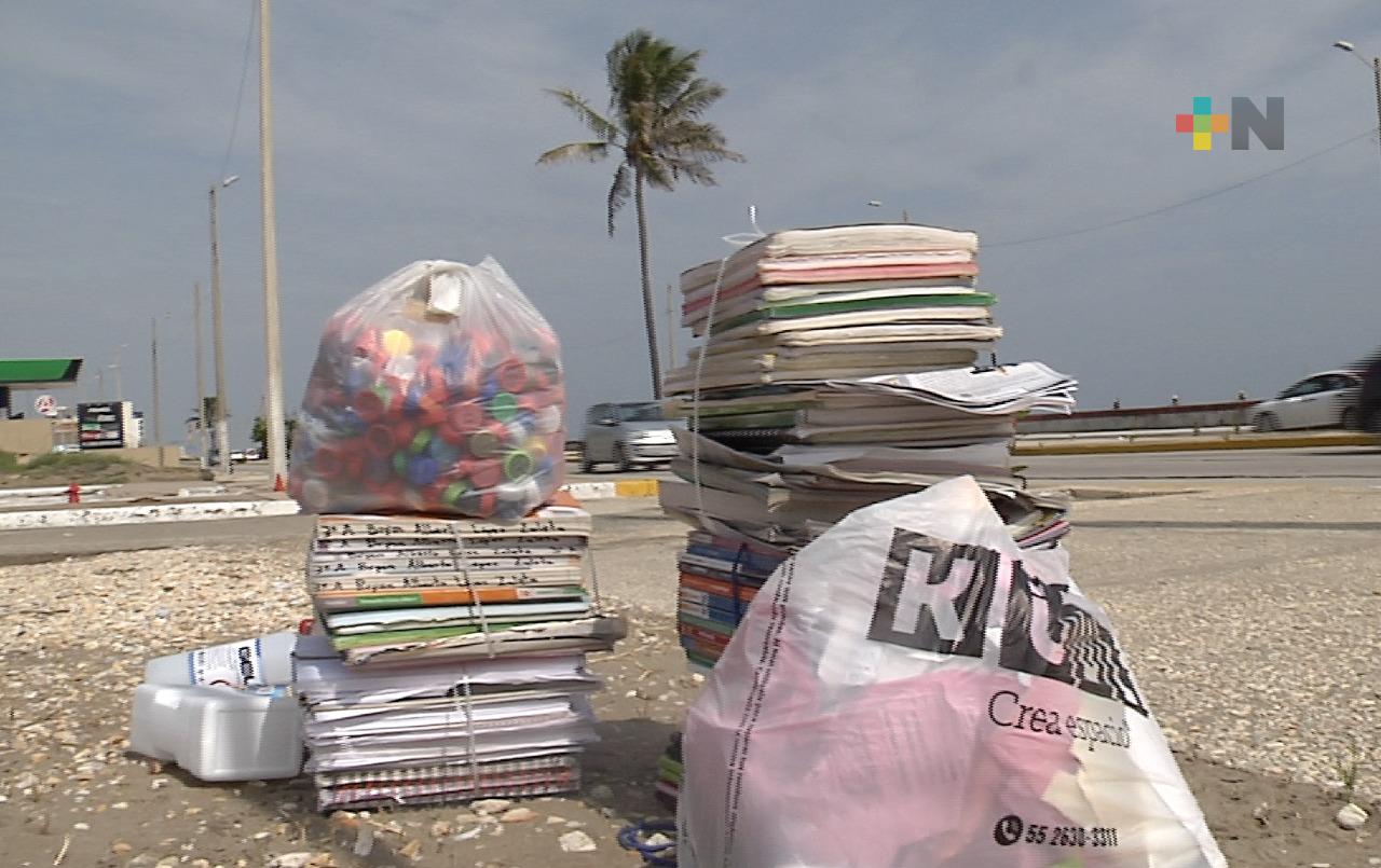 En Coatza, realizaron Reciclatón con causa