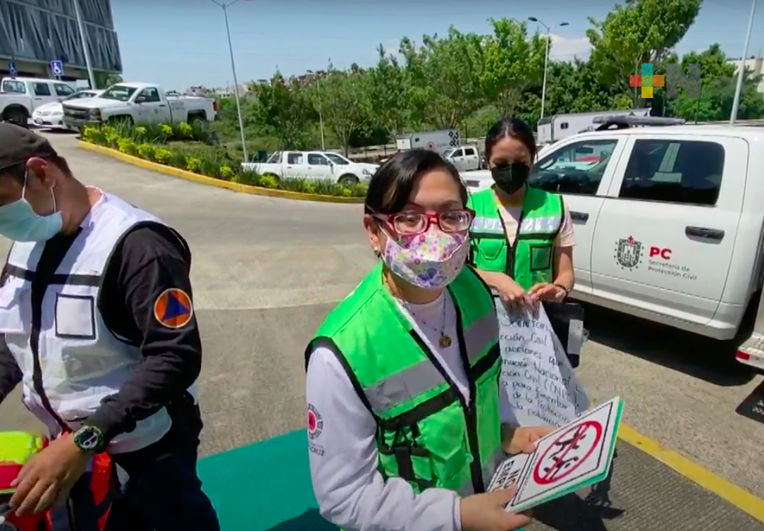 Secretaría de Protección Civil  implementa acciones rumbo al macrosimulacro del 21 de junio